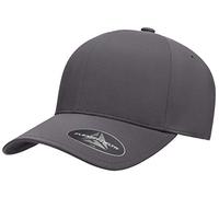 Flexfit Delta Seamless Cap Casquette de Baseball, Gris foncé, S/M Homme