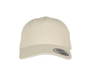 Flexfit Casquette de Baseball Unisexe 5 Panneaux Premium Curved Visor Snapback - Couleur Pierre - Taille Unique