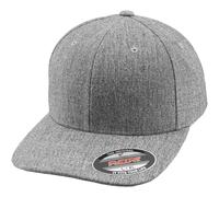 Flexfit Casquette De Baseball Unisexe En Gris Mélangé À Coupe Sportive