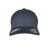 Flexfit Casquette de baseball unisexe en polyester recyclé — Bleu marine S/M
