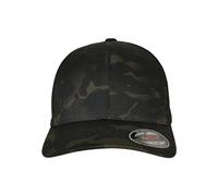 Flexfit Casquette de Baseball Unisexe, Multicam Black., S-M