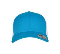 Flexfit Casquette de Baseball Unisexe, Opaque, Turquoise/Blanc, Taille Unique