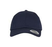 Flexfit Casquette de Baseball Yupoong Profil Bas - Mixte pour Homme et Femme - 6 Panneaux - Non structurée - avec Fermeture en Laiton Taille Unique Bleu Marine