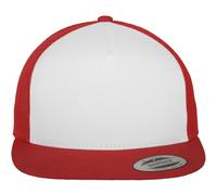 Flexfit Casquette Classic Trucker Rouge/Blanc Taille 55-60
