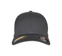 Flexfit Casquette en Polyester recyclée Baseball, Couleur : Gris Clair, S/M Mixte