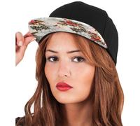 Flexfit - Casquette fleurie Snapback - Adulte (PC3711)