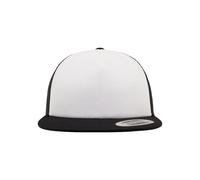 Flexfit Casquette Mixte Foam Trucker devant blanc Noir/Blanc/Noir Taille unique EU