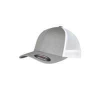 Flexfit Casquette de baseball Trucker Recycled Mesh Gris/Blanc Taille L/XL Mixte