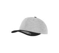 Flexfit Casquette gris chiné / noir, Taille 60-61