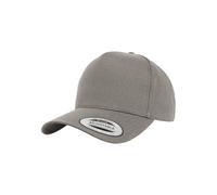 Flexfit Mixte 5-panel Curved Classic Snapback Grey One Size Casquette, Gris, Taille unique EU