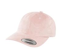Flexfit Casquette Homme Snapback Low Profile en velours - Rose 0