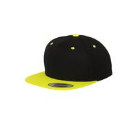 Flexfit Casquette jaune fluo / noir, Taille 55-60