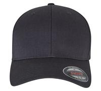 Casquette de baseball 6 pans enfant Flexfit Wooly Comber Noir 52/54 cm
