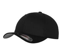 Flexfit Casquette de baseball Wooly Combed Mixte Jeunesse Noir