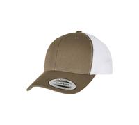 Flexfit Casquette kaki / blanc, Taille 55-60