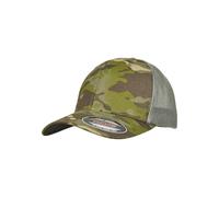 Flexfit Casquette kaki / olive / rouge / noir / blanc, Taille 55-60
