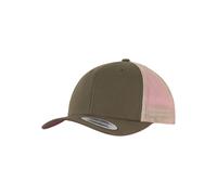 Flexfit Casquette Retro Trucker 2-Tone Mixte Vert/Kaki Taille Unique EU