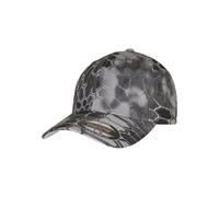 Flexfit Casquette 'Kryptek' anthracite / gris clair / gris foncé, Taille 53-56