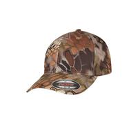 Flexfit Casquette 'Kryptek' beige / marron / noisette / brun foncé, Taille 56-57