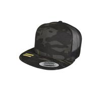 Flexfit Casquette Multicam Trucker mixte - Couleurs jaune/kaki/vert foncé/noir/blanc - Taille 55-60