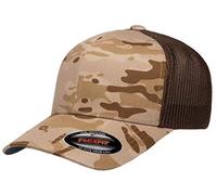 Flexfit Trucker Cap Capuchon, Multicam Arid/Marron, Taille Unique Mixte