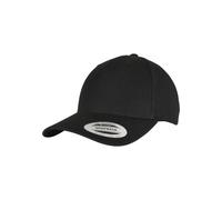 Flexfit Unisex YP Classics 5-Panel Premium Curved Visor Snapback Cap Baseballkappe, Black, one Size