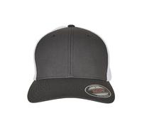 Flexfit Casquette pour Adulte 2 Tone Trucker-Mesh - Multicolore (Noir/Blanc) Taille: S/M