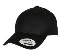 Flexfit Casquette de baseball Mixte Premium visière courbée Snapback Noir Taille unique EU