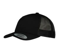 Flexfit Trucker 6606-retrotrucker Mixte Rétro Noir 1 an EU