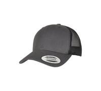 Flexfit Casquette de Baseball 6606T-Retro Trucker 2-Tone Carbone/Noir Taille Unique Mixte