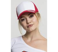 Flexfit Casquette Mixte Retro Trucker Colored Front – Rouge/Blanc – Taille Unique