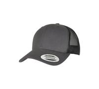 Flexfit Casquette de Baseball 6606T-Retro Trucker 2-Tone Carbone/Noir Taille Unique Mixte