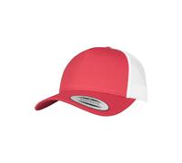Flexfit Casquette rouge / blanc, Taille 55-60