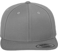 Flexfit - Casquette Snapback "Classic" pour homme/femme unie BC5386 (Taille unique) (Argent)