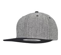 Flexfit Casquette Snapback Solid – Noir Mélange/Noir – Taille unique