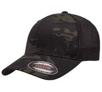 Flexfit Casquette Trucker Capuchon, Multicam Noir, Taille Unique Mixte
