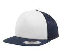 Flexfit Casquette Trucker En Mousse Avec Devant Blanc Unisexe Kappe Mesh Neuve