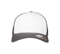 Flexfit Casquette Trucker Mesh Colorée Blanche Haute Ajustée S/M L/XL