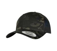 Flexfit - Casquette trucker motif/style rétro - Adulte (BC7072)