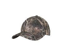Flexfit Casquette 'True Timber' marron / gris foncé / vert, Taille 56-57