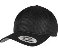Flexfit - Casquette unie homme/femme "Omnimesh", filet RW8070 (Taille unique) (Noir)