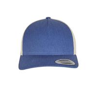 Flexfit Casquette Unisexe, Bleu/Beige, Taille Unique