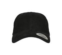 Flexfit Casquette Unisexe Low Profile Corduroy Dad pour Homme et Femme Taille Unique Noir