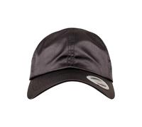 Flexfit Mixte Low Profile Satin Cap Black One Size Casquette, Noir, Taille Unique EU