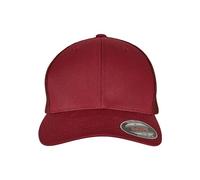Flexfit Casquette Unisexe Mesh Trucker avec visière incurvée pour Homme et Femme, Taille Unique, Framboise, S-M