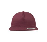 Flexfit Casquette Snapback 5 panneaux sans structure Mixte Marron Taille unique EU