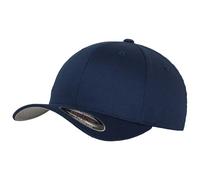 Flexfit Casquette Wooly Combed 6277 Mixte Adulte Bleu (Navy) XS/S