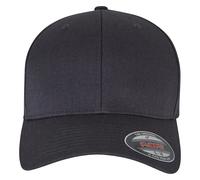 Casquette de baseball Flexfit Wooly Combed Noir XS/S