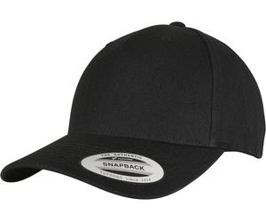 Flexfit Casquette YP CLASSICS 5-PANEL PREMIUM CURVED VISOR SNAPBACK CAP Black Einheitsgröße