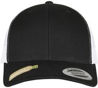 Flexfit Casquette YP CLASSICS RECYCLED RETRO TRUCKER CAP 2-TONE Black/White Einheitsgröße